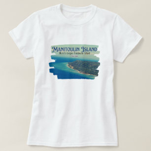 Camiseta Isla de Manitoulin donde los espíritus vienen a ju