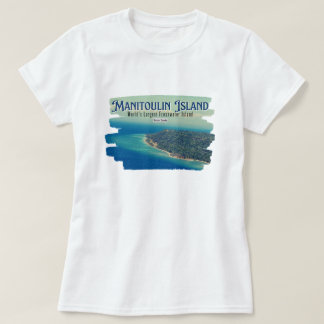 Camiseta Isla de Manitoulin donde los espíritus vienen a ju