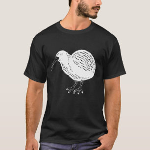 Camiseta Isla de Nueva Zelanda Kiwi Bird Nueva Zelanda