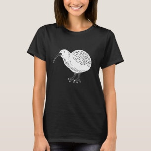 Camiseta Isla de Nueva Zelanda Kiwi Bird Nueva Zelanda
