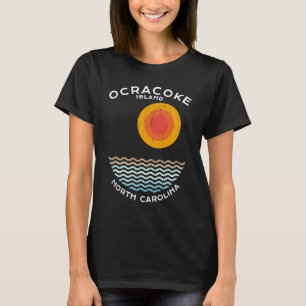 Camiseta Isla de Ocracoke en verano de NC Vacacionar rápida