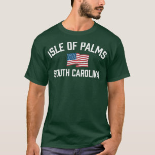Camiseta Isla de Palms Patriótica Estados Unidos Bandera Am