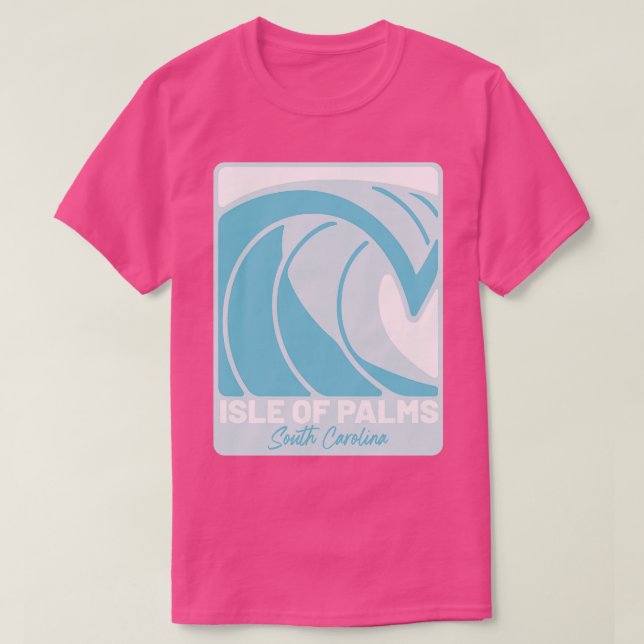 Camiseta Isla de Palms South olina Beach Atlantic Ocean Cra (Diseño del anverso)