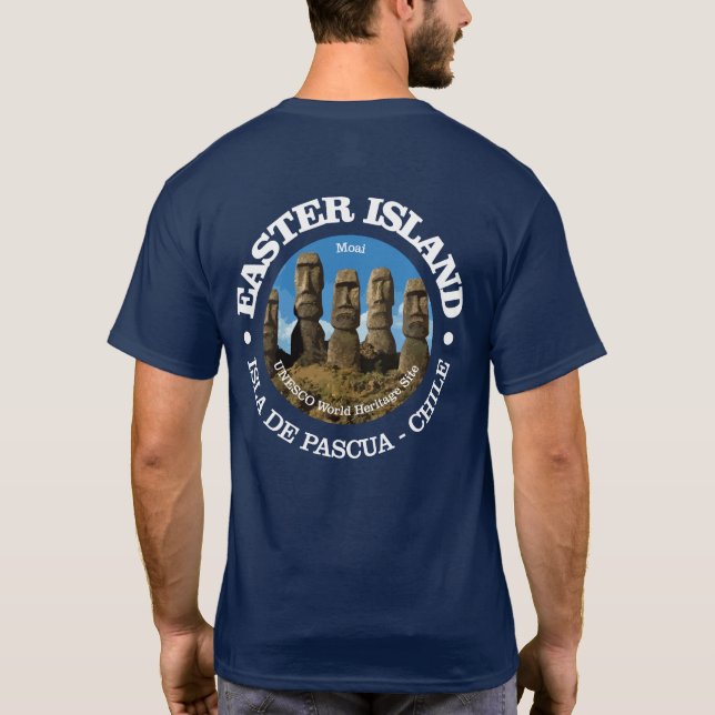 Camiseta Isla de Pascua (Reverso)