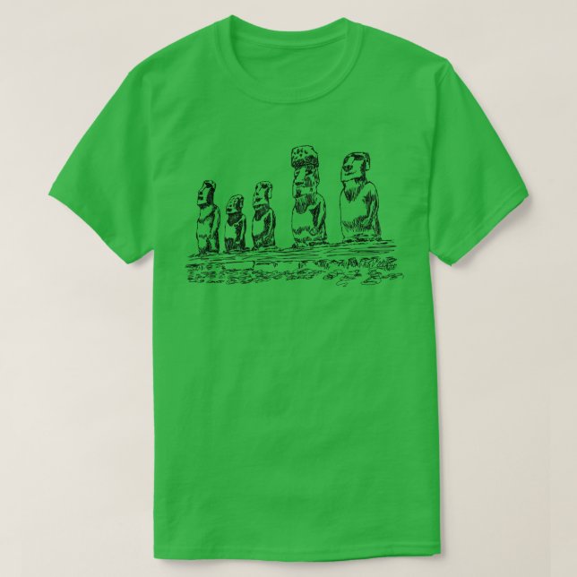 Camiseta Isla de Pascua 2 (Diseño del anverso)