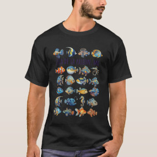 Camiseta Isla de Pasion Cozumel, México, Diseño de Peces Co