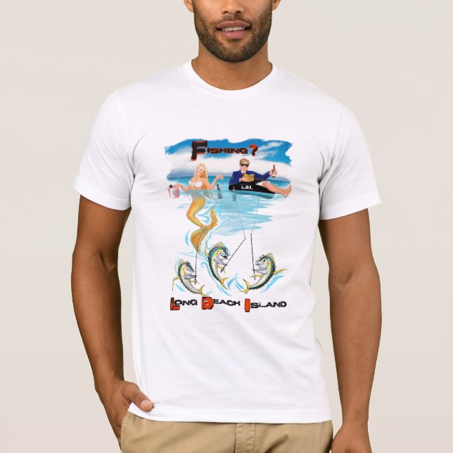CAMISETA ISLA DE PESCA LARGA PLAYA (Anverso)