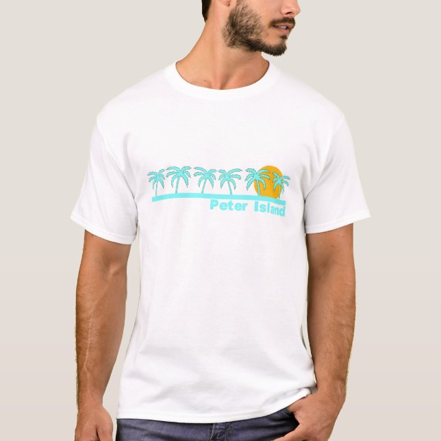 Camiseta Isla de Peter, British Virgin Islands (Anverso)