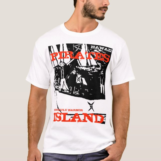 CAMISETA ISLA DE PIRATAS HONOLULU (Anverso)