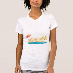 Camiseta Isla de Playa de Verano 3D Vacaciones Tropicales d