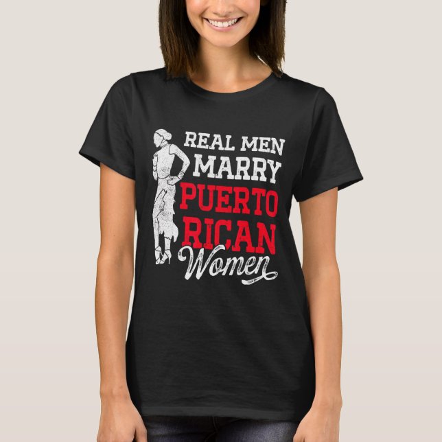 Camiseta Isla de Puerto Rico Orgulloso Puer del Pueblo Nort (Anverso)