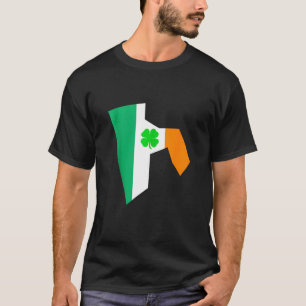 Camiseta Isla de Rhode, bandera irlandesa, Día de San Patri