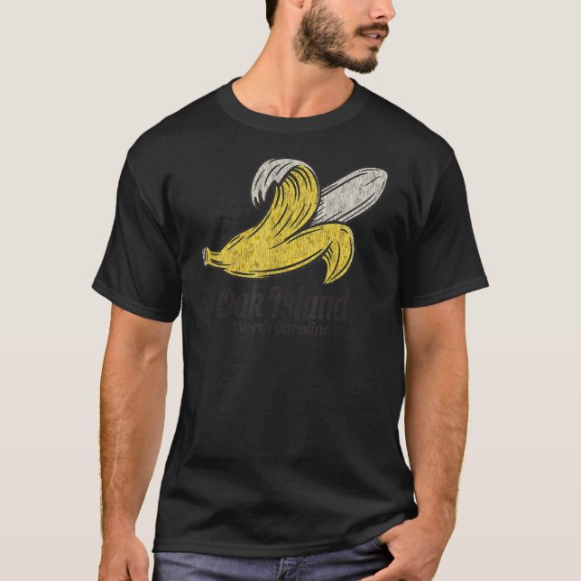 Camiseta Isla de roble, Banana de verano de NC (Anverso)