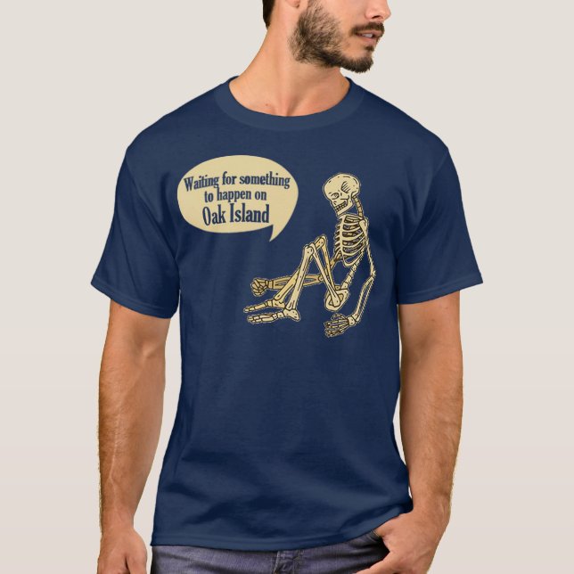 Camiseta Isla De Robles Graciosa Esperando Que Ocurra Algo. (Anverso)