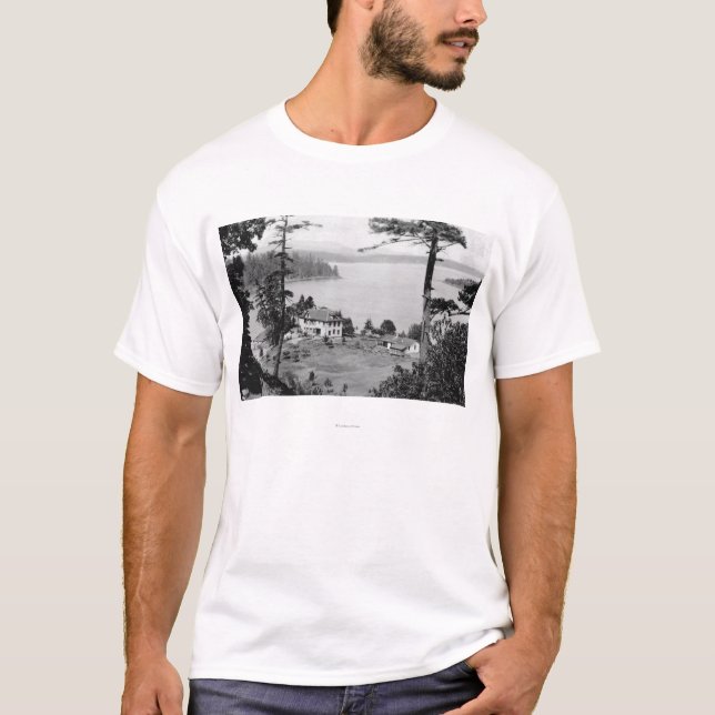 Camiseta Isla de San Juan, WAGuam una fotografía de la (Anverso)