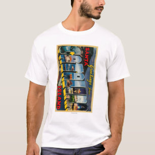 Camiseta Isla de Santa Catalina, California