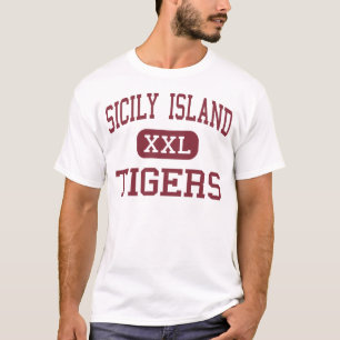 Camiseta Isla de Sicilia - tigres - alta - isla de Sicilia