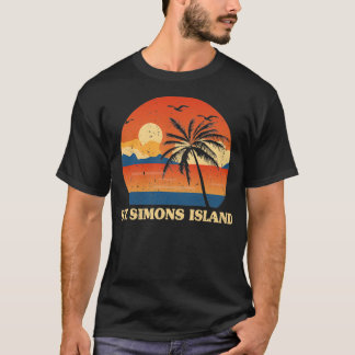Camiseta Isla de Simons Georgia verano en St.