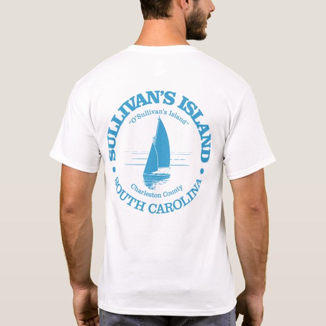 Camiseta Isla de Sullivan (velero) (Reverso)