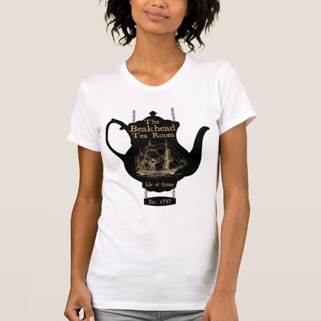 Camiseta Isla de Synne - Sala de té Beakhead (Anverso)