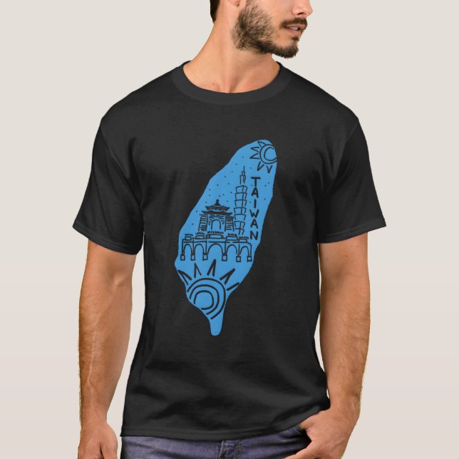 Camiseta Isla de Taiwán (Anverso)
