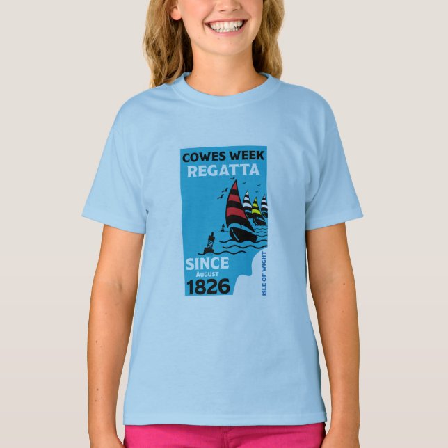 Camiseta Isla De Vacas De Regatta De Yate Blanco (Anverso)