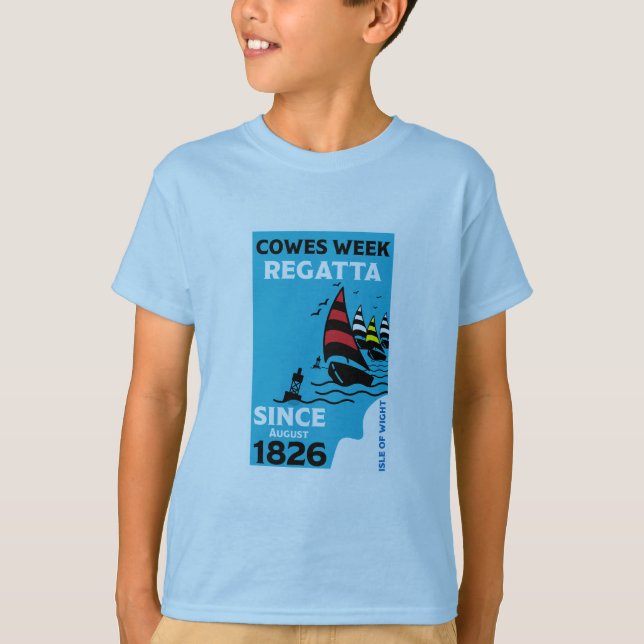 Camiseta Isla De Vacas De Regatta De Yate Blanco (Anverso)