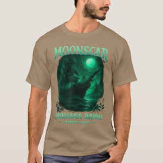 Camiseta Isla de Zombies Isla de la Luna Dibujo animado ret