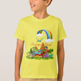 Camiseta isla del dinosaurio