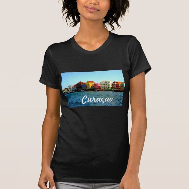 Camiseta Isla del diseño de Curaçao por Admiro (Anverso)