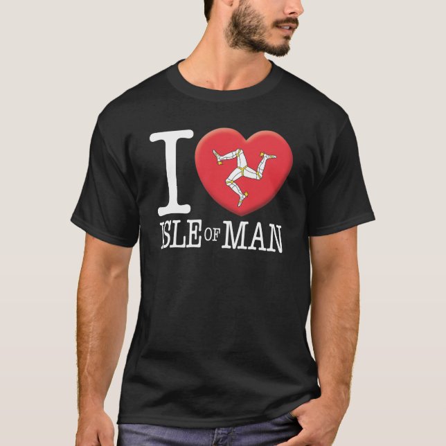 Camiseta Isla del hombre (Anverso)