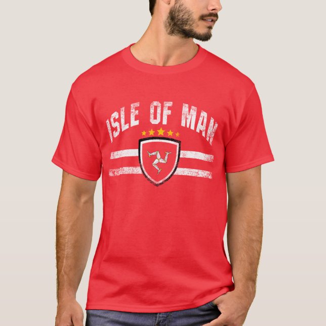 Camiseta Isla del hombre (Anverso)