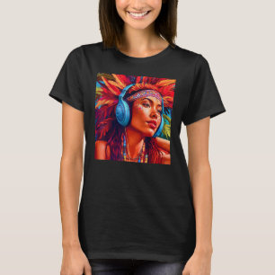 Camiseta Isla del Pacífico: La cultura de la mujer