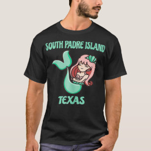 Camiseta Isla del Padre Sur Cute Sirena temática 