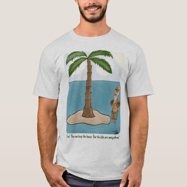 Camiseta Isla Divorcio Natural (Anverso)