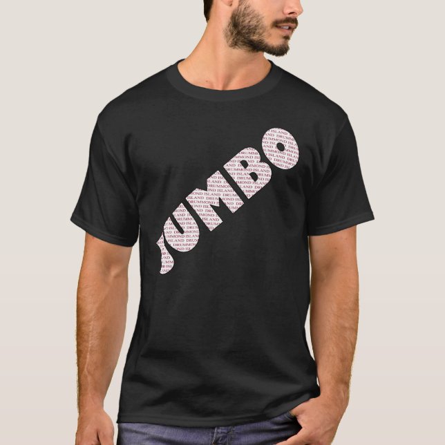 Camiseta Isla Drummond Michigan Jumbo Perch (Anverso)