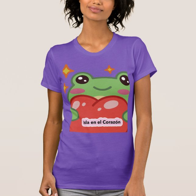 Camiseta Isla en el Corazón (Anverso)