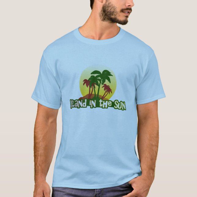 Camiseta Isla en el sol (Anverso)