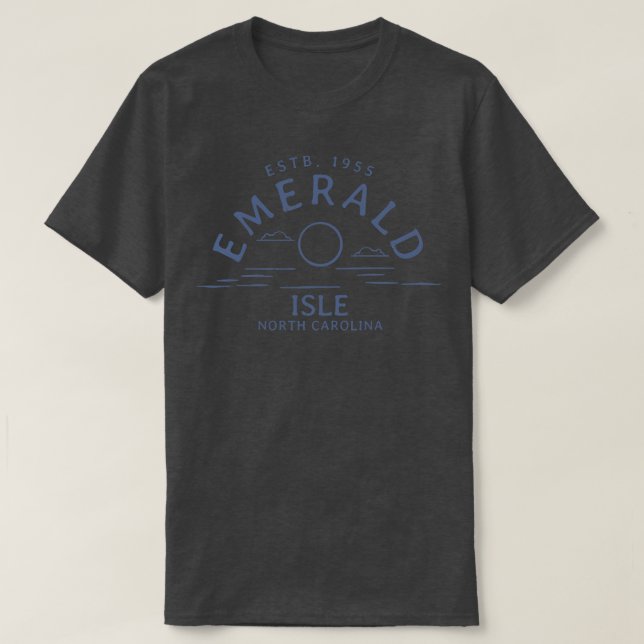 Camiseta Isla Esmeralda NC (Diseño del anverso)