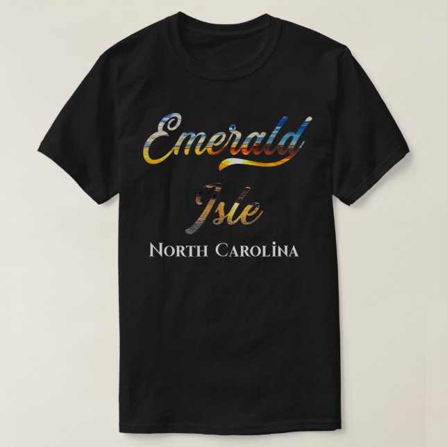 Camiseta Isla Esmeralda NC (Diseño del anverso)