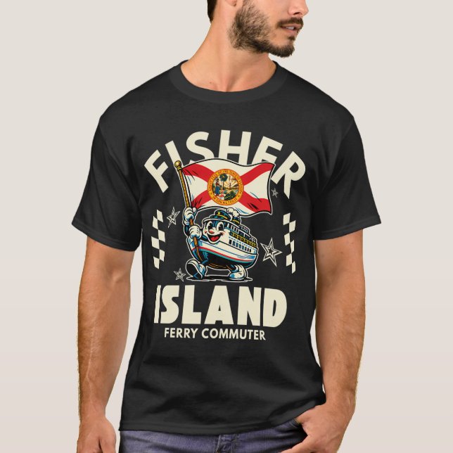 Camiseta isla Fisher (Anverso)