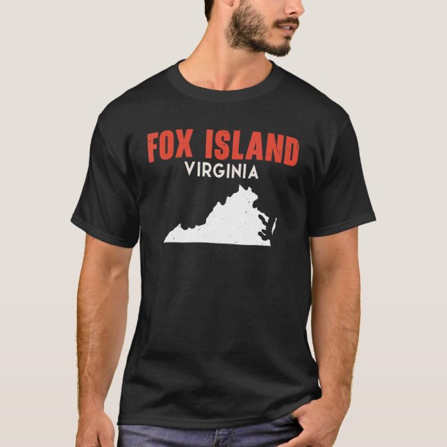 Camiseta Isla Fox Washington Estados Unidos Estados Unidos  (Anverso)