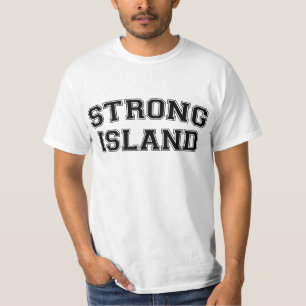 Camiseta Isla fuerte, NYC, los E.E.U.U.