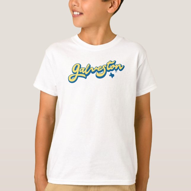 Camiseta Isla Galveston Texas (Anverso)