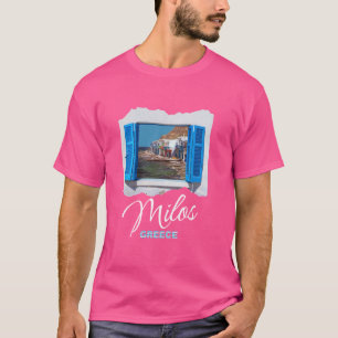 Camiseta Isla Grecia Milos