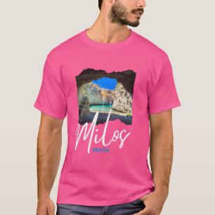 Camiseta Isla Grecia Milos
