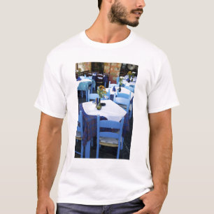 Camiseta Isla griega de Creta y casco antiguo de Chania