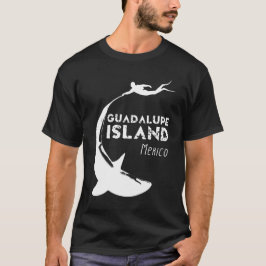 Camiseta Isla Guadalupe México | Buceo Scuba Con Tiburones