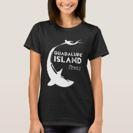 Camiseta Isla Guadalupe México | Buceo Scuba Con Tiburones