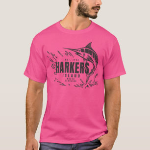 Camiseta Isla Harkers, verano de pesca de CN Marlin 